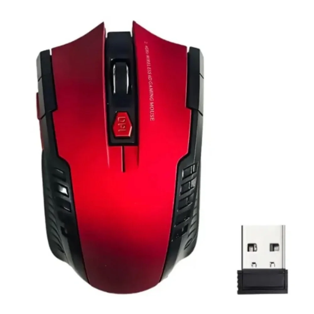 2.4G 6 Key Wireless Mouse Optical For Laptop Computer PC Gamer CSGO PUBG